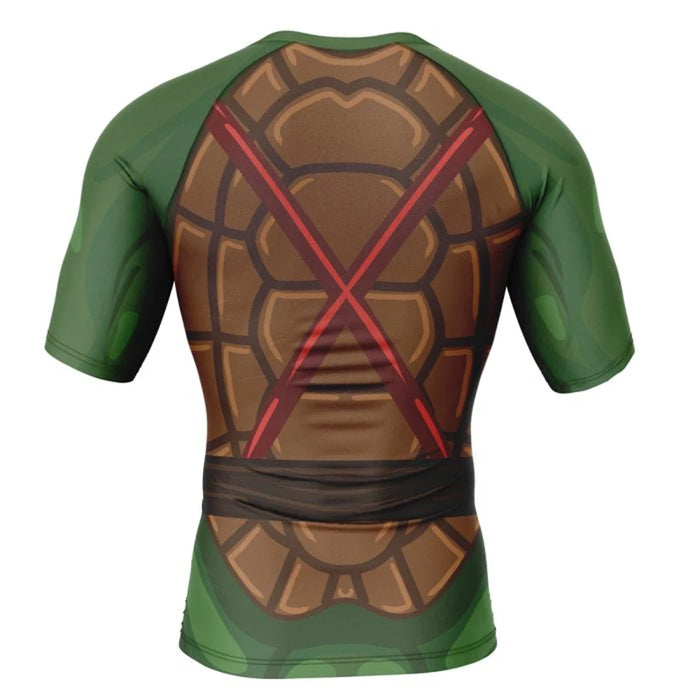 Teenage Mutant Ninja Turtles 'Raph' Short Sleeve Compression Rashguard