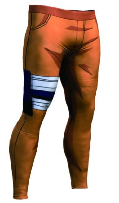 Men's Naruto Premium Leggings Compression Spats-RashGuardStore