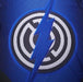 The Flash 'Blue Lantern' Premium Dri-Fit Long Sleeve Rashguard-RashGuardStore