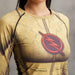 The Flash "Reverse" Women's Long Sleeve Compression Rashguard-RashGuardStore