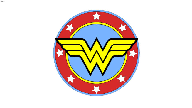 Women's Wonder Woman Compression Rashguard Shirt