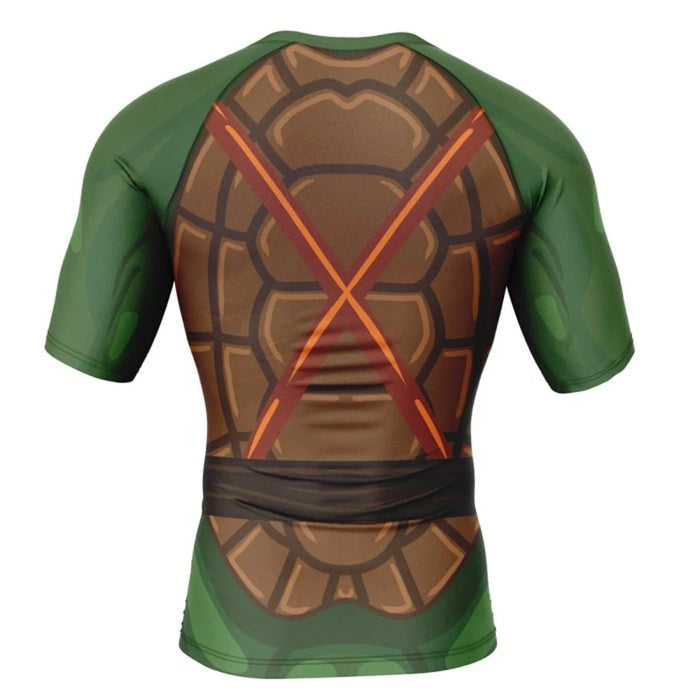 Teenage Mutant Ninja Turtles 'Mikey' Short Sleeve Compression Rashguard