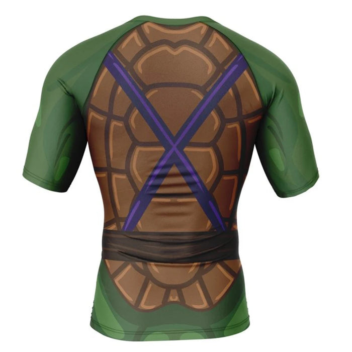 Kids Teenage Mutant Ninja Turtles 'Donnie' Short Sleeve Compression Rashguard