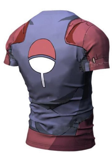 Naruto 'Madara' Short Sleeve Premium Compression Rashguard