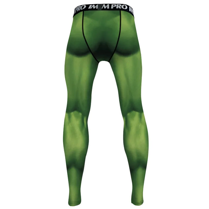Warrior 'Angry' Premium Compression Leggings Spats