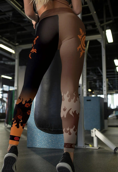 Women's Naruto 'Kakashi' Leggings Yoga Pants