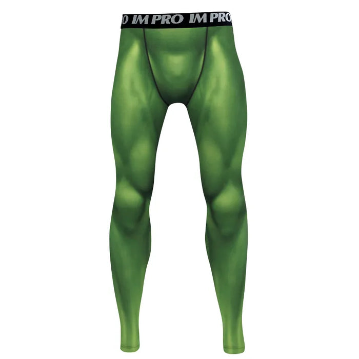 Warrior 'Angry' Premium Compression Leggings Spats