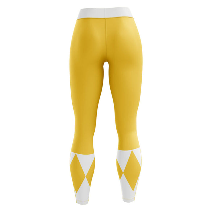 Power Rangers 'Yellow Ranger' Compression Leggings Spats