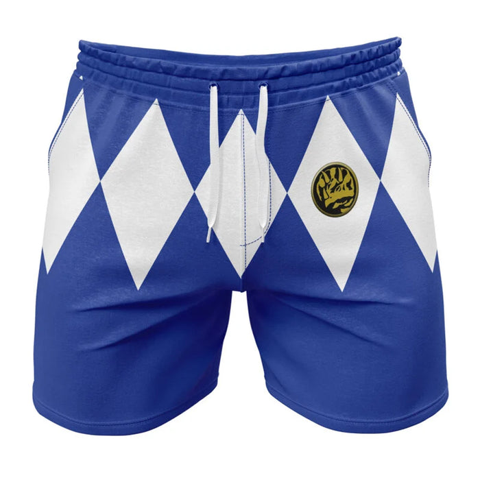 Power Rangers 'Blue Ranger' Gym Shorts