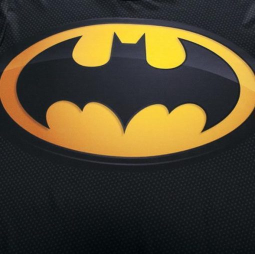 Batman 'Tim Burton' Premium Compression Long Sleeve Rash Guard