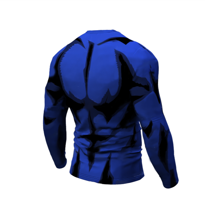My Hero Academia Compression 'Plus Ultra Blue' Premium Long Sleeve Rashguard