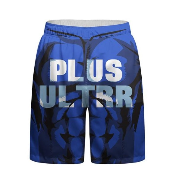 My Hero Academia 'Plus Ultra | Blue' Shorts