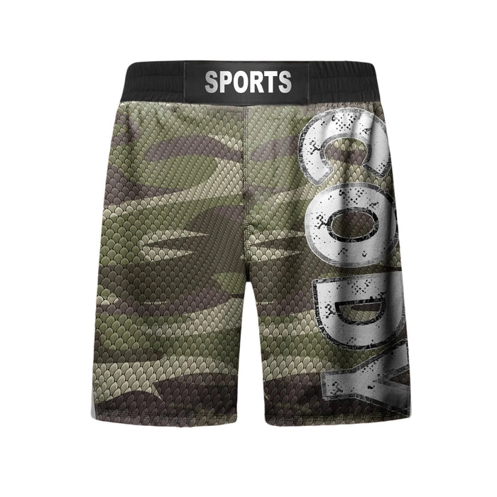 Kid's Jungle Camouflage Elite Fight Shorts
