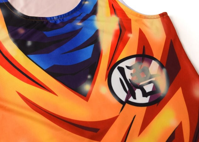 Super Saiyan God Goku Dragon Ball Z Tank Top