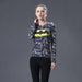 Batman Onyx Women's Long Sleeve Rashguard-RashGuardStore