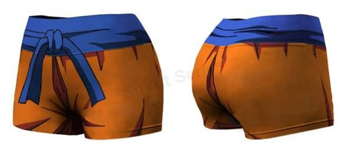 Goku Dragon Ball Z Women's Shorts-RashGuardStore