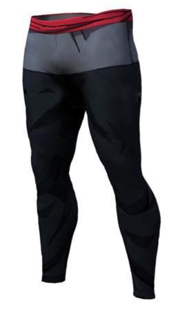 Men's Black Armor Dragon Ball Z Leggings Premium Compression Spats-RashGuardStore