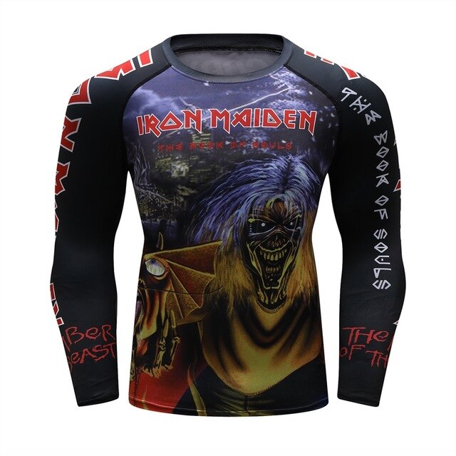 Iron Maiden Compression '1.0' Elite Rashguard Shirt