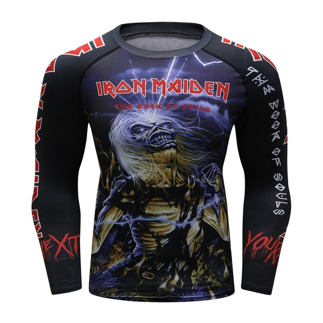Iron Maiden Compression '3.0' Elite Rashguard Shirt