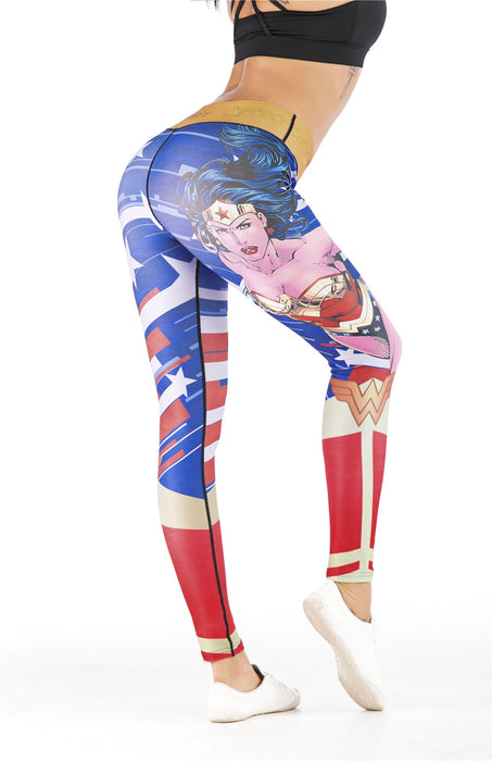 Women's Wonder Woman 'Comic' Leggings