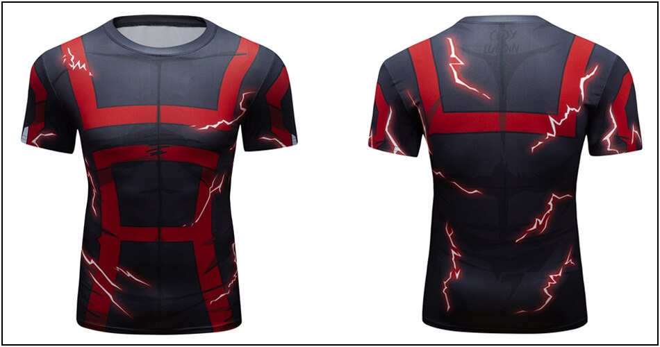My Hero Academia 'Onyx UA Uniform | Full Cowling' Elite Short Sleeve Rashguard