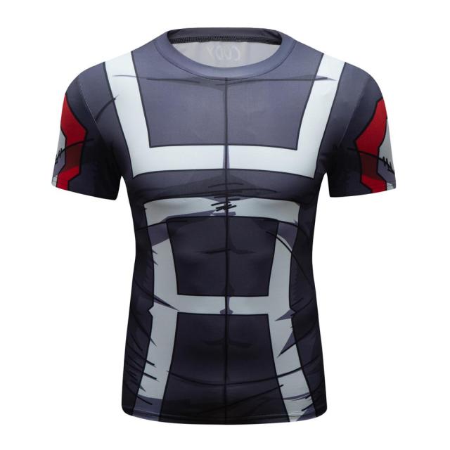 My Hero Academia 'UA Uniform | Grey' Elite Short Sleeve Rashguard