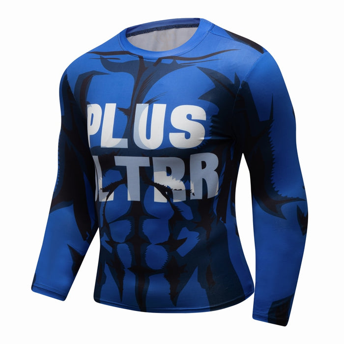 My Hero Academia 'Plus Ultra | Blue' Elite Long Sleeve Rashguard