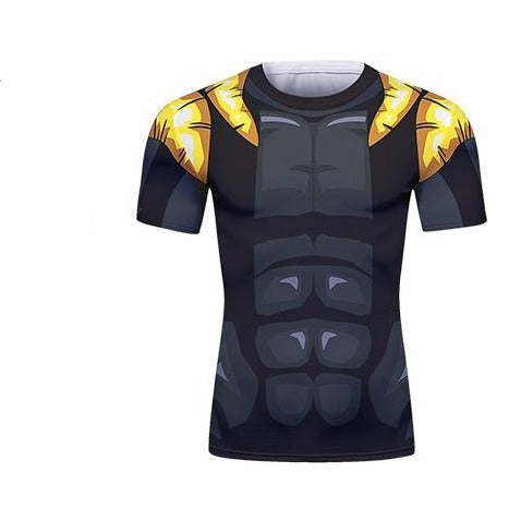 Dragon Ball Z 'Onyx Gogeta' Short Sleeve Elite Rashguard