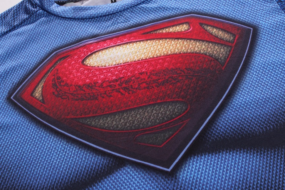 Women's Superman Compression Elite Short Sleeve Rashguard