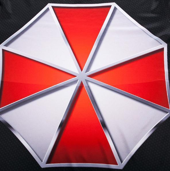 Resident Evil 'Umbrella Corp' Premium Long Sleeve Dri-Fit Rashguard-RashGuardStore