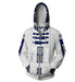 Star Wars 'R2D2' Zip Up Hoodie-RashGuardStore