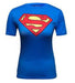 Supergirl 'Classic' Compression Short Sleeve Rash Guard-RashGuardStore