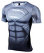 Superman "Blue" Compression Short Sleeve Rashguard-RashGuardStore