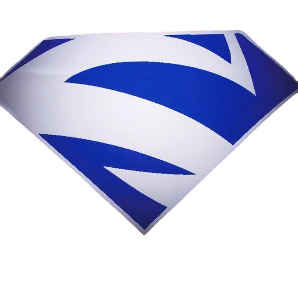 Superman "Blue/Electric" Premium Dri-Fit Short Sleeve Rashguard-RashGuardStore