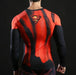 Superman "Dark" Compression Long Sleeve Rashguard-RashGuardStore