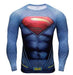 Superman "Last Stand On Krypton" Compression Long Sleeve Rashguard-RashGuardStore