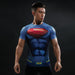 Superman Short Sleeve Compression Rashguard-RashGuardStore