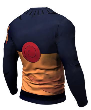 Teen Naruto Long Sleeve Compression Rash Guard-RashGuardStore