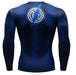 The Flash 'Blue Lantern' Premium Dri-Fit Long Sleeve Rashguard-RashGuardStore