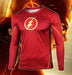 The Flash "Classic" Long Sleeve Compression Rash Guard-RashGuardStore