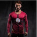 The Flash 'Updated' Compression Long Sleeve Rash Guard-RashGuardStore
