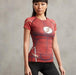 The Flash Women's Short Sleeve Compression Rashguard-RashGuardStore