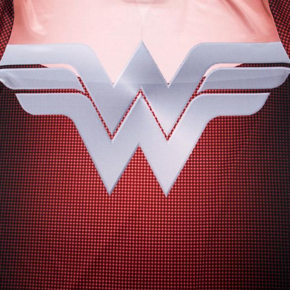 Wonder Woman Premium Compression Short Sleeve Rash Guard-RashGuardStore